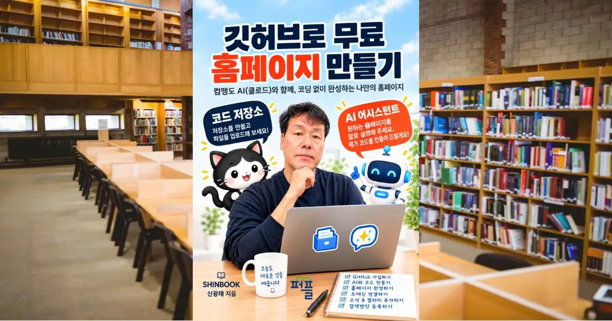 깃허브로 무료 홈페이지 만들기